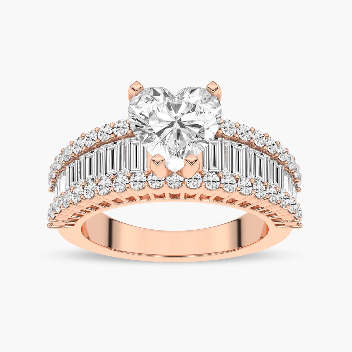 Rose Gold - Heart