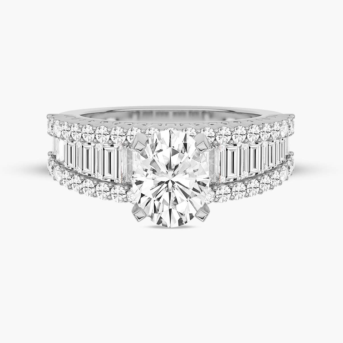 Platinum - Oval