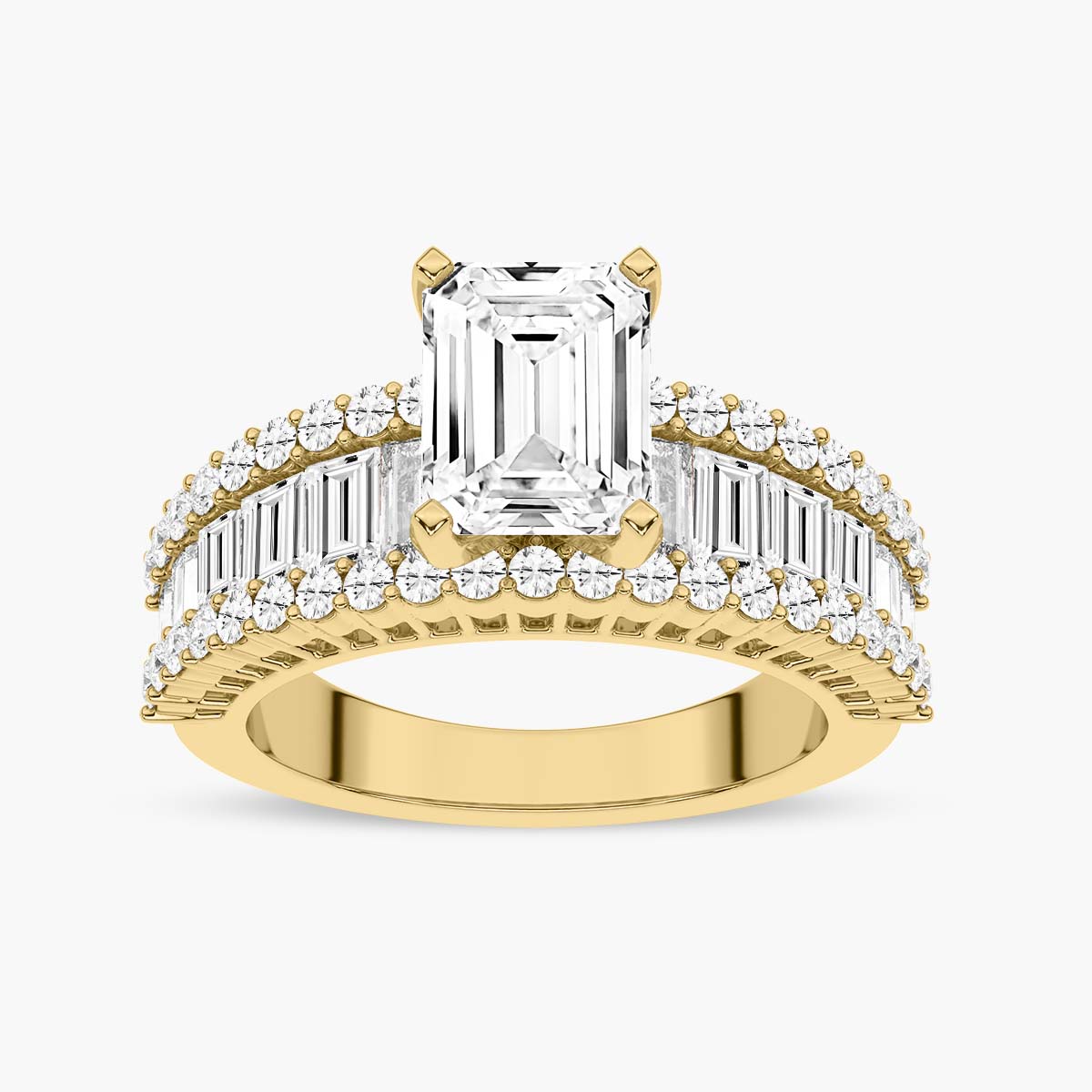 
                    Yellow Gold - Emerald
                  