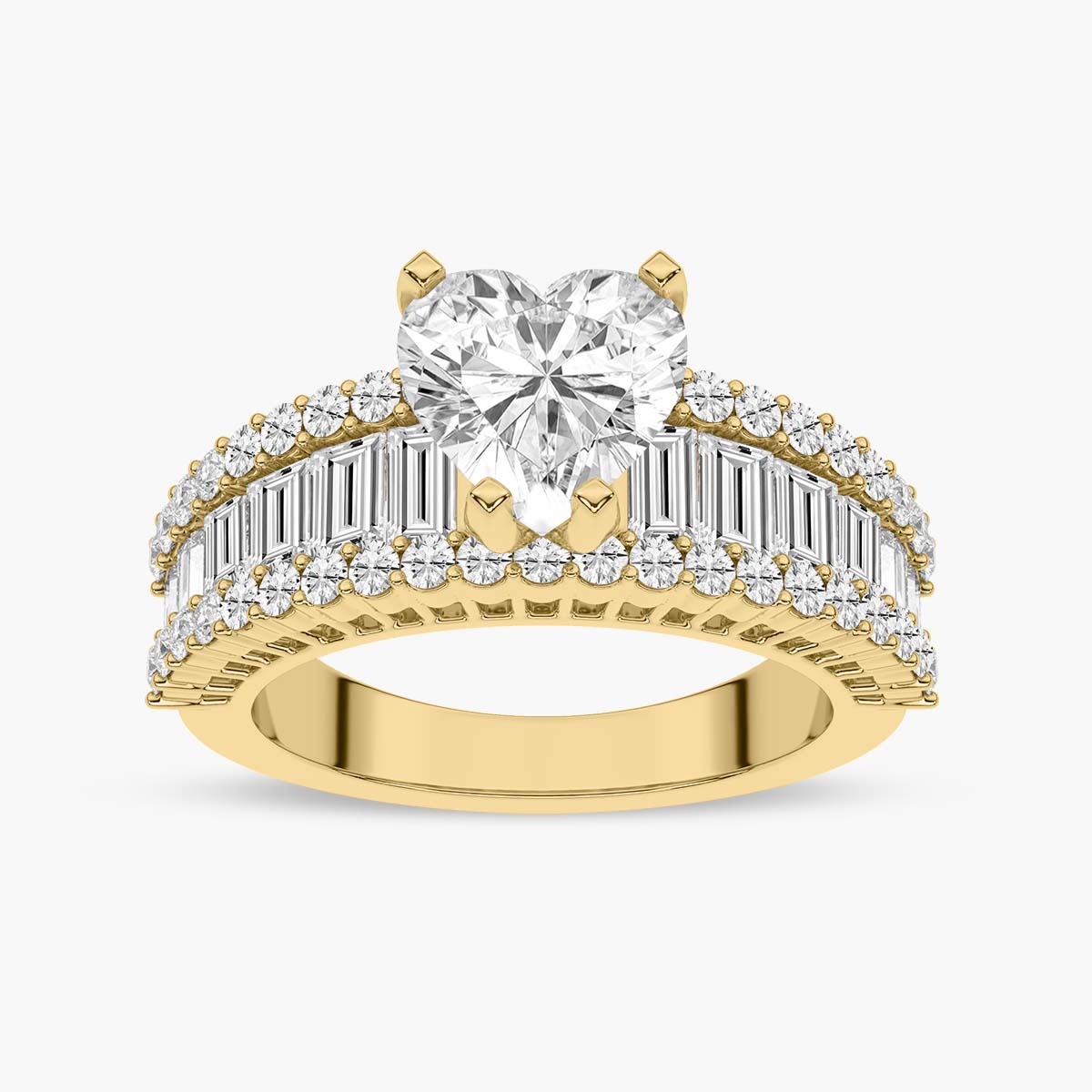 Yellow Gold - Heart