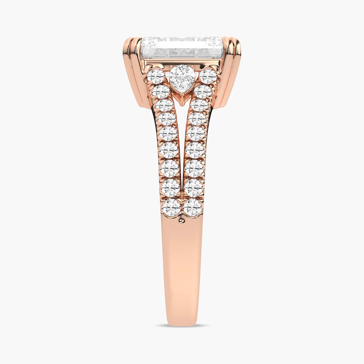 Rose Gold - Emerald