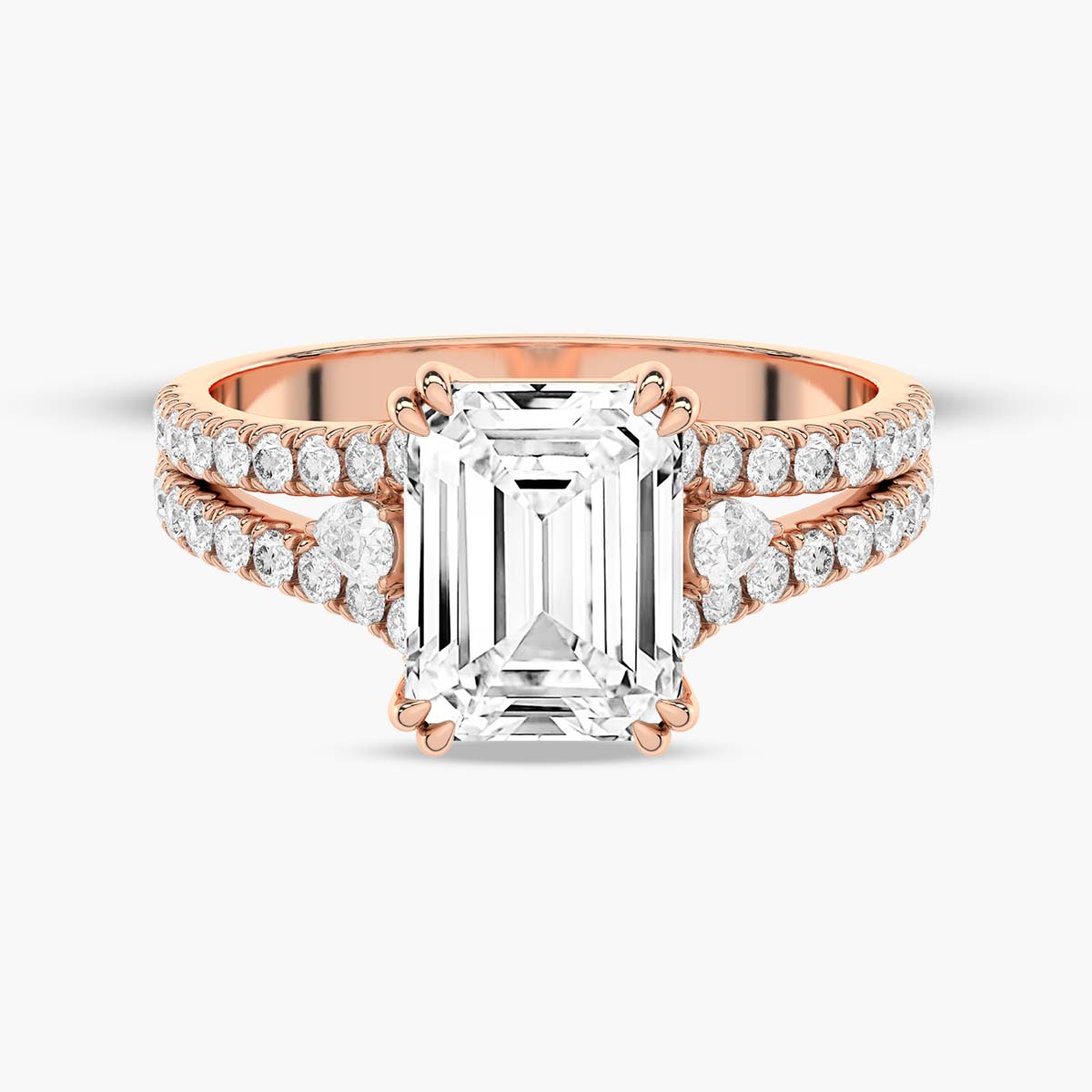 Rose Gold - Emerald