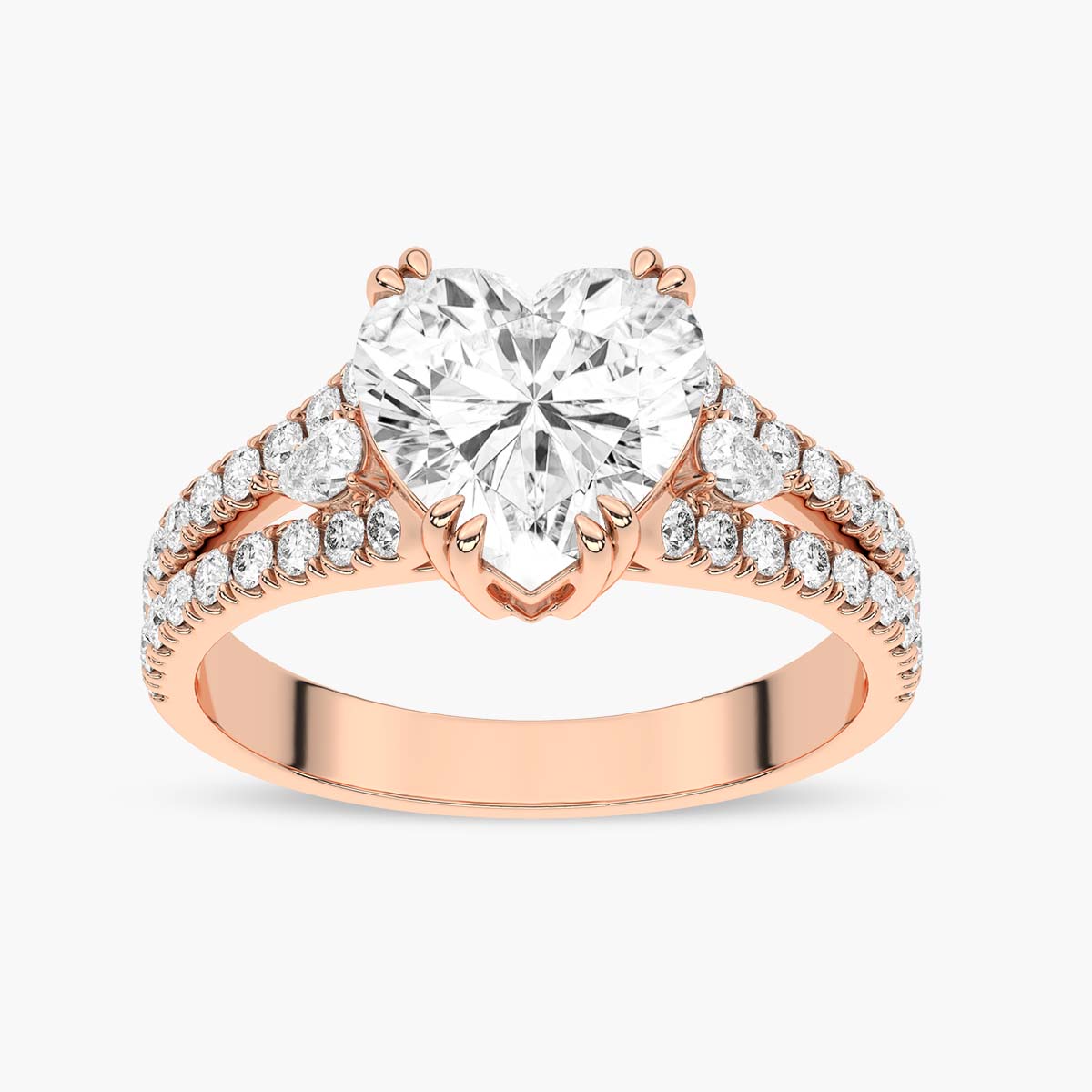 Rose Gold - Heart