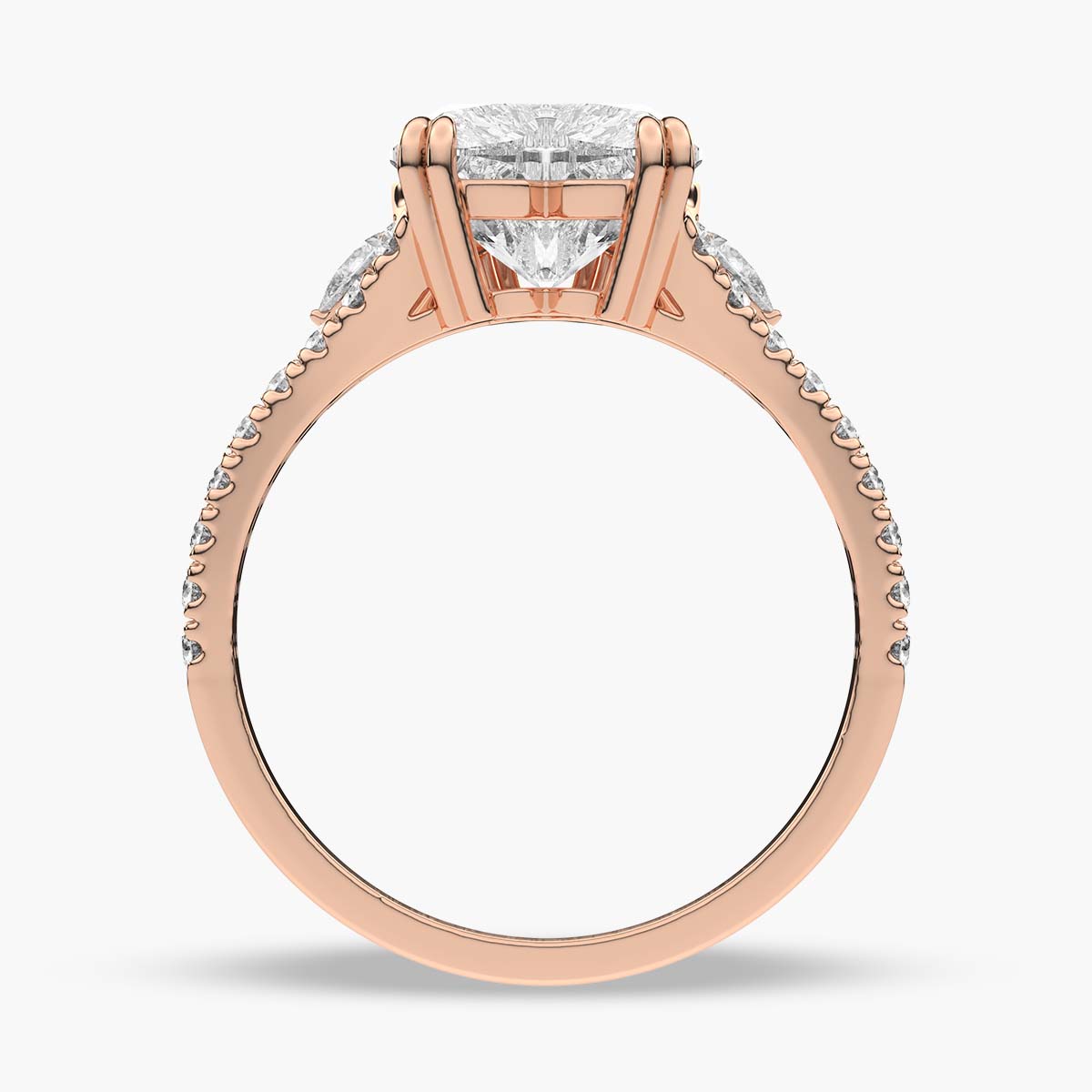Rose Gold - Heart