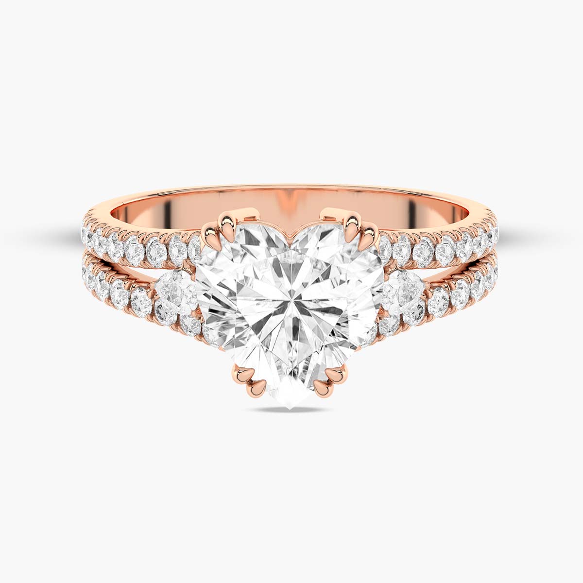 Rose Gold - Heart