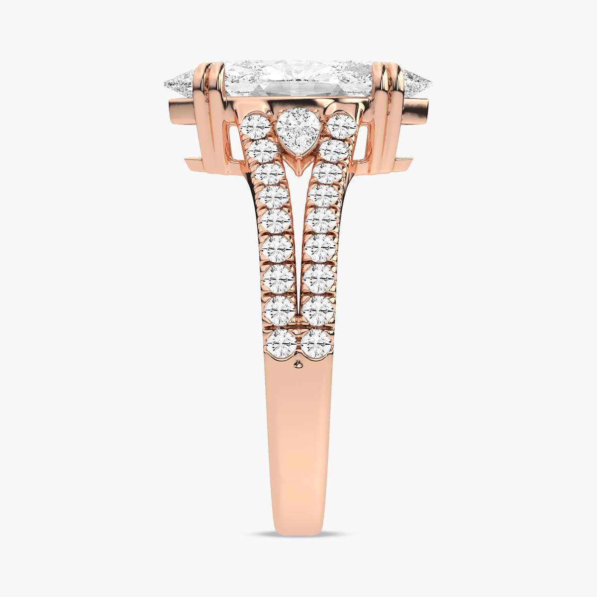 Rose Gold - Marquise