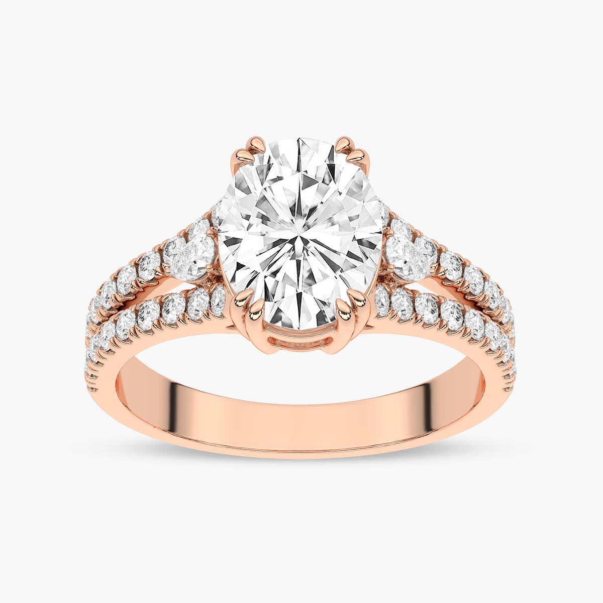 Rose Gold - Oval