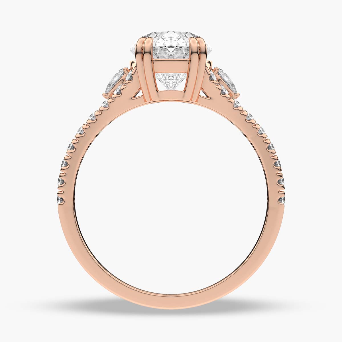 Rose Gold - Oval