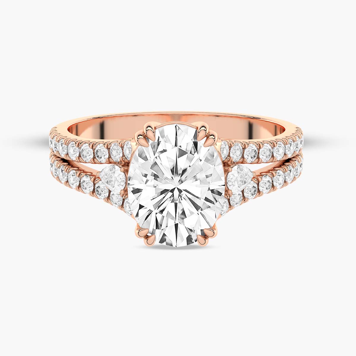 Rose Gold - Oval