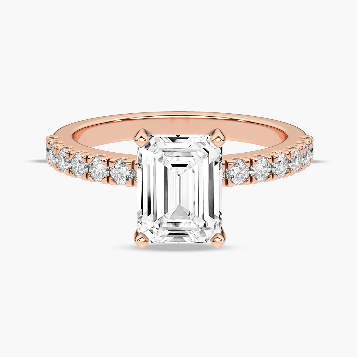 Rose Gold - Emerald