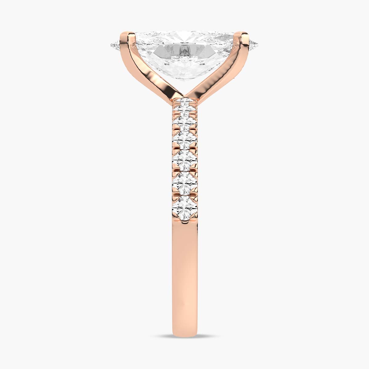 Rose Gold - Marquise