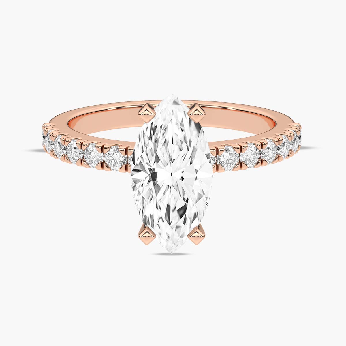 Rose Gold - Marquise