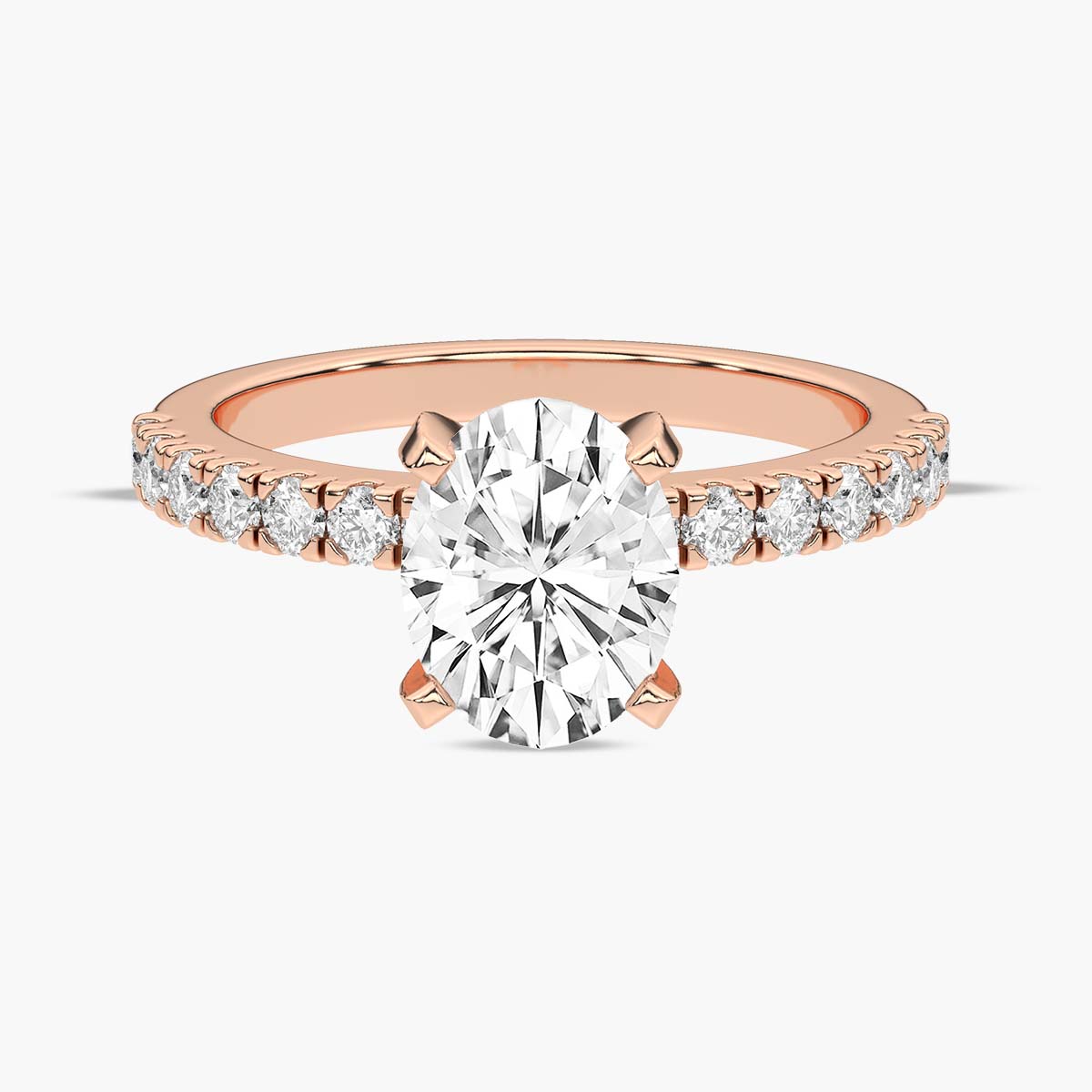 Rose Gold - Oval