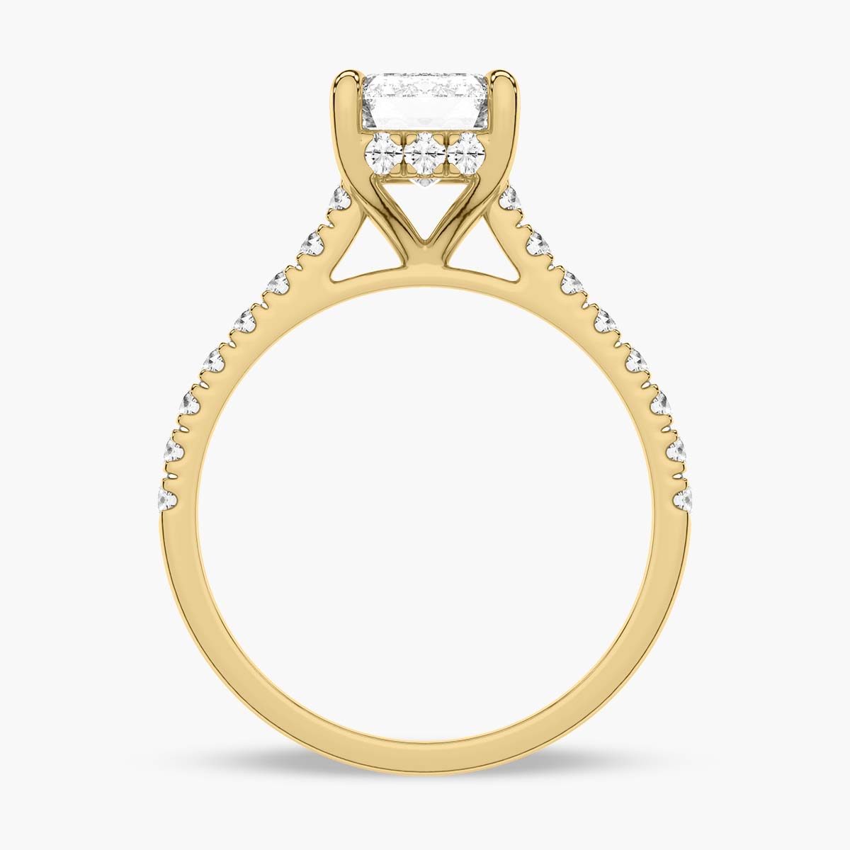 Yellow Gold - Emerald