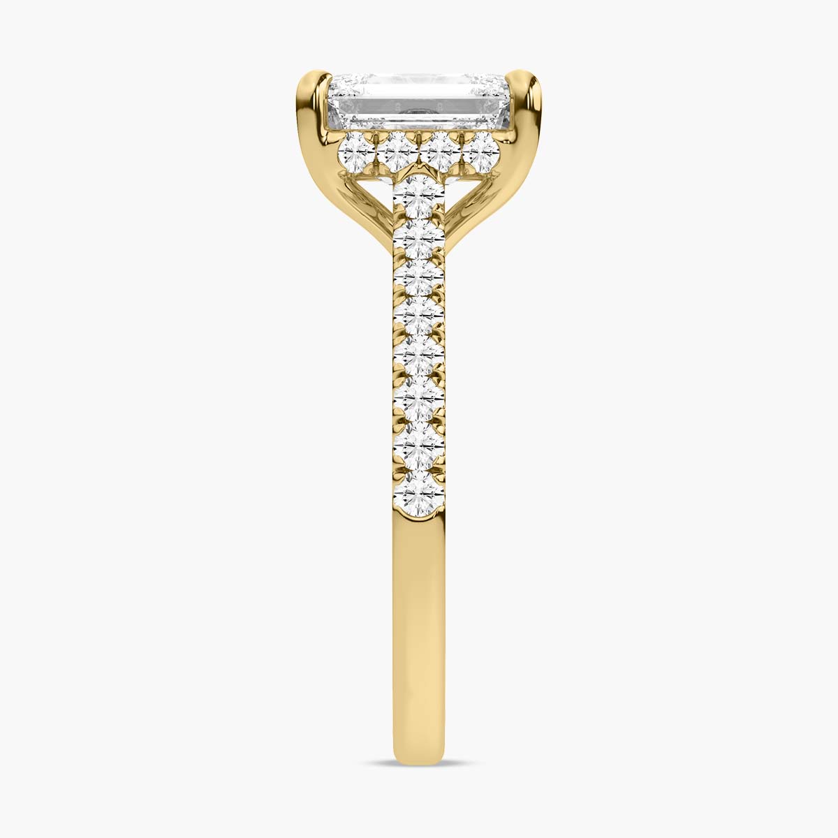 Yellow Gold - Emerald