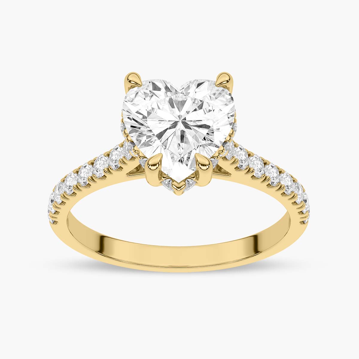 Yellow Gold - Heart