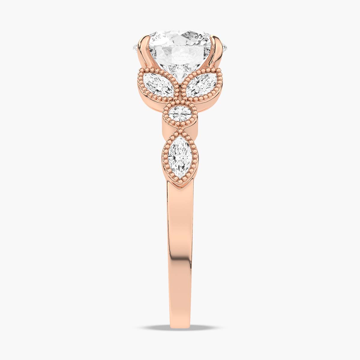 Rose Gold - Round