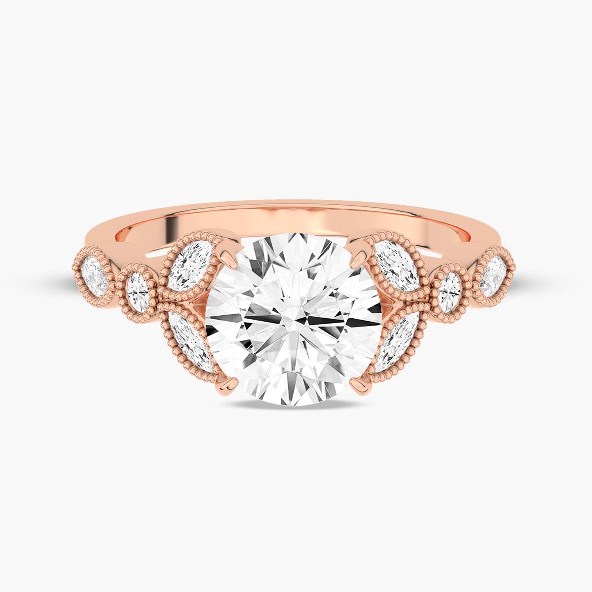 Rose Gold - Round