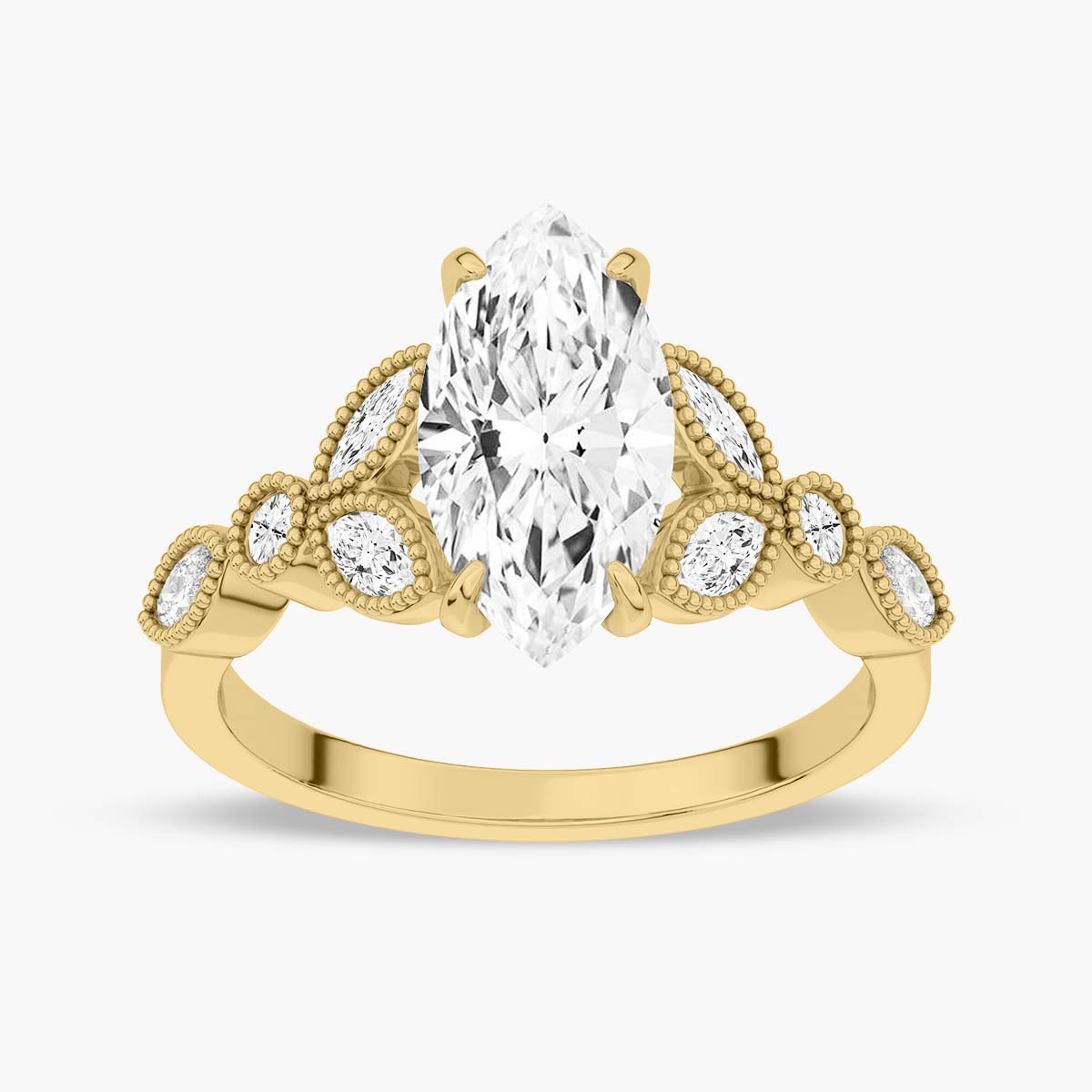 Yellow Gold - Marquise