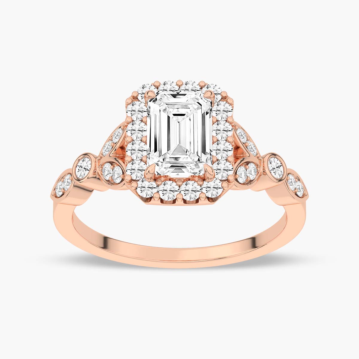 Rose Gold - Emerald