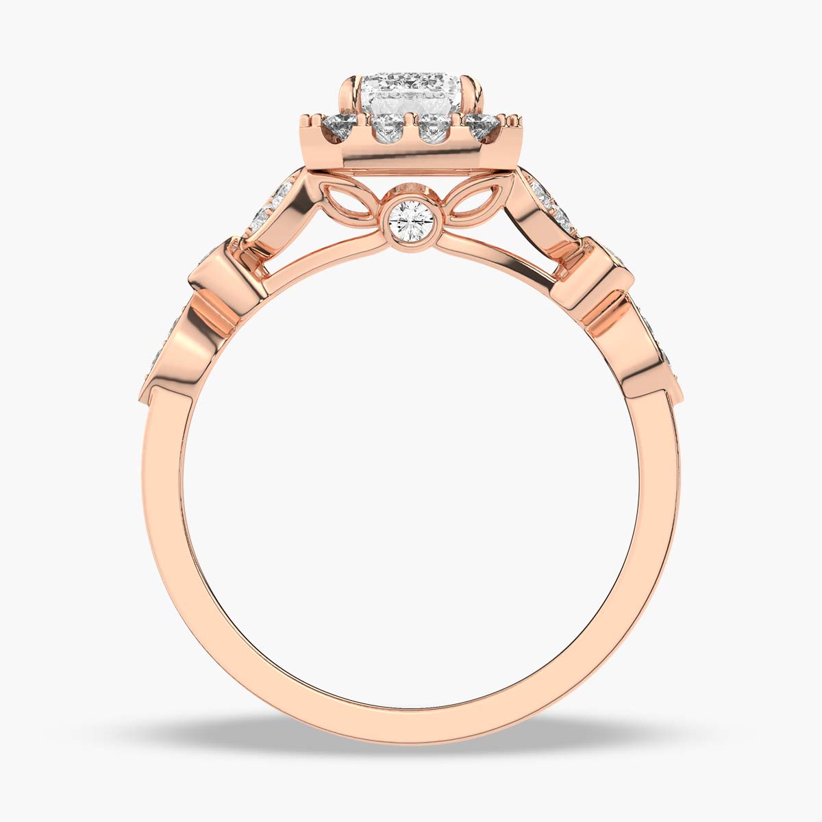 Rose Gold - Emerald
