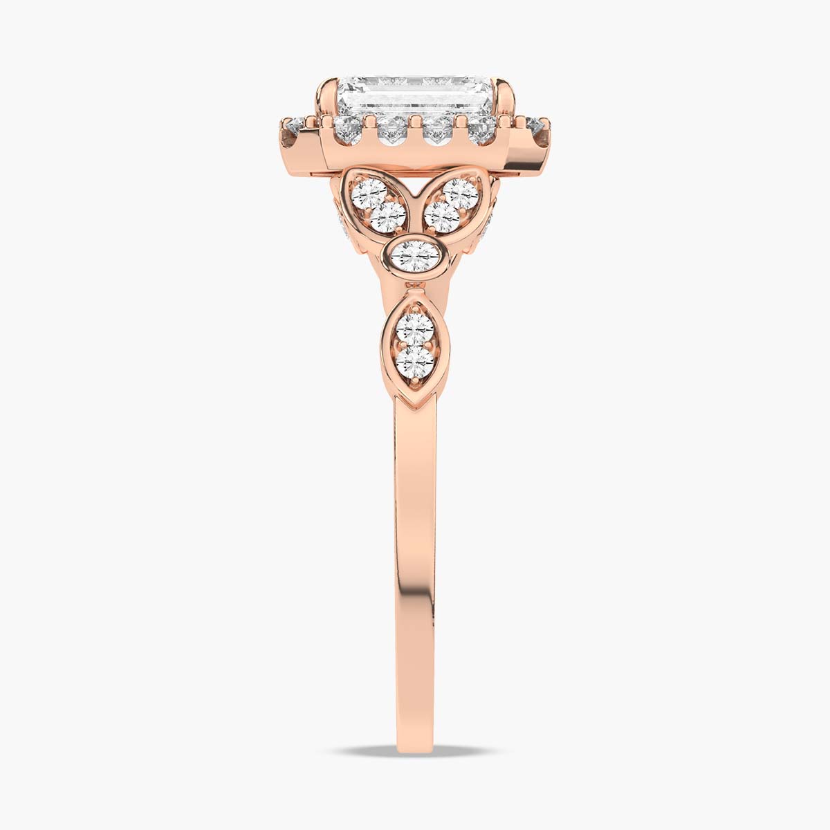 Rose Gold - Emerald