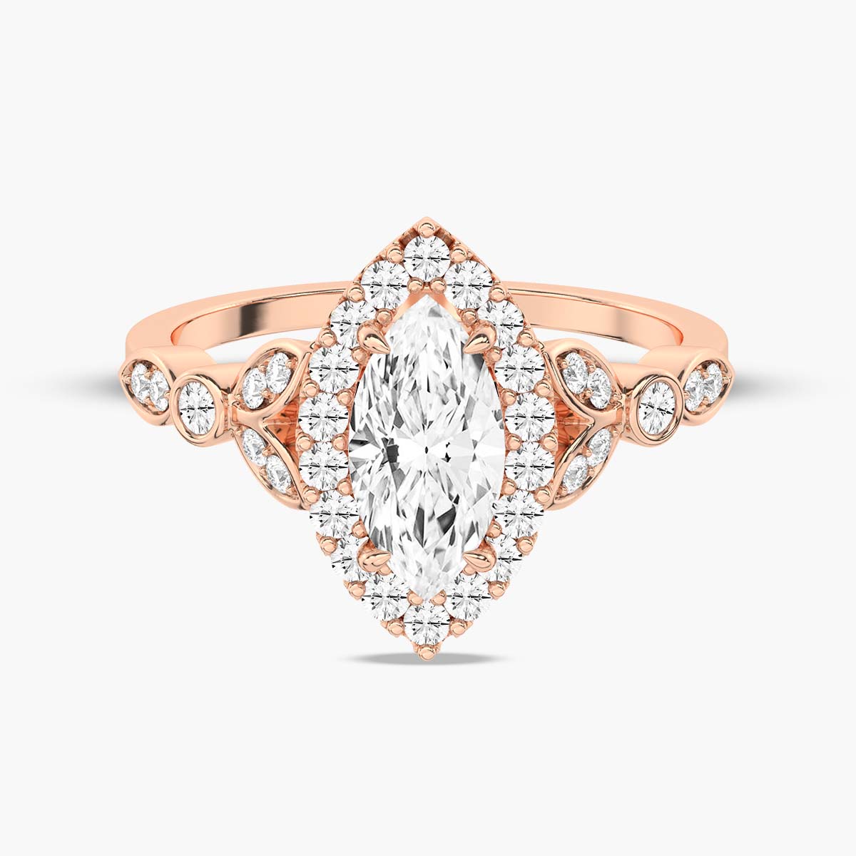 Rose Gold - Marquise