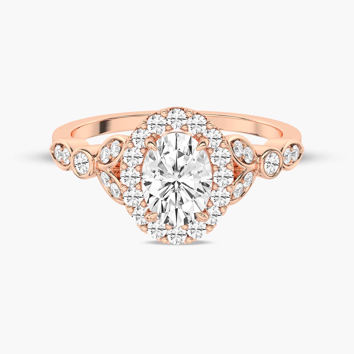 Rose Gold - Oval