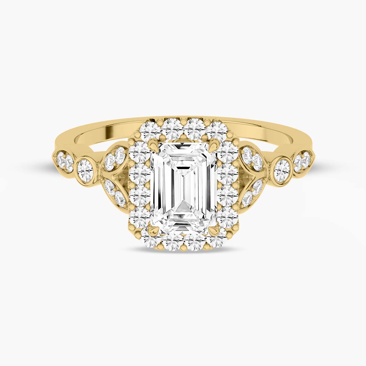 Yellow Gold - Emerald