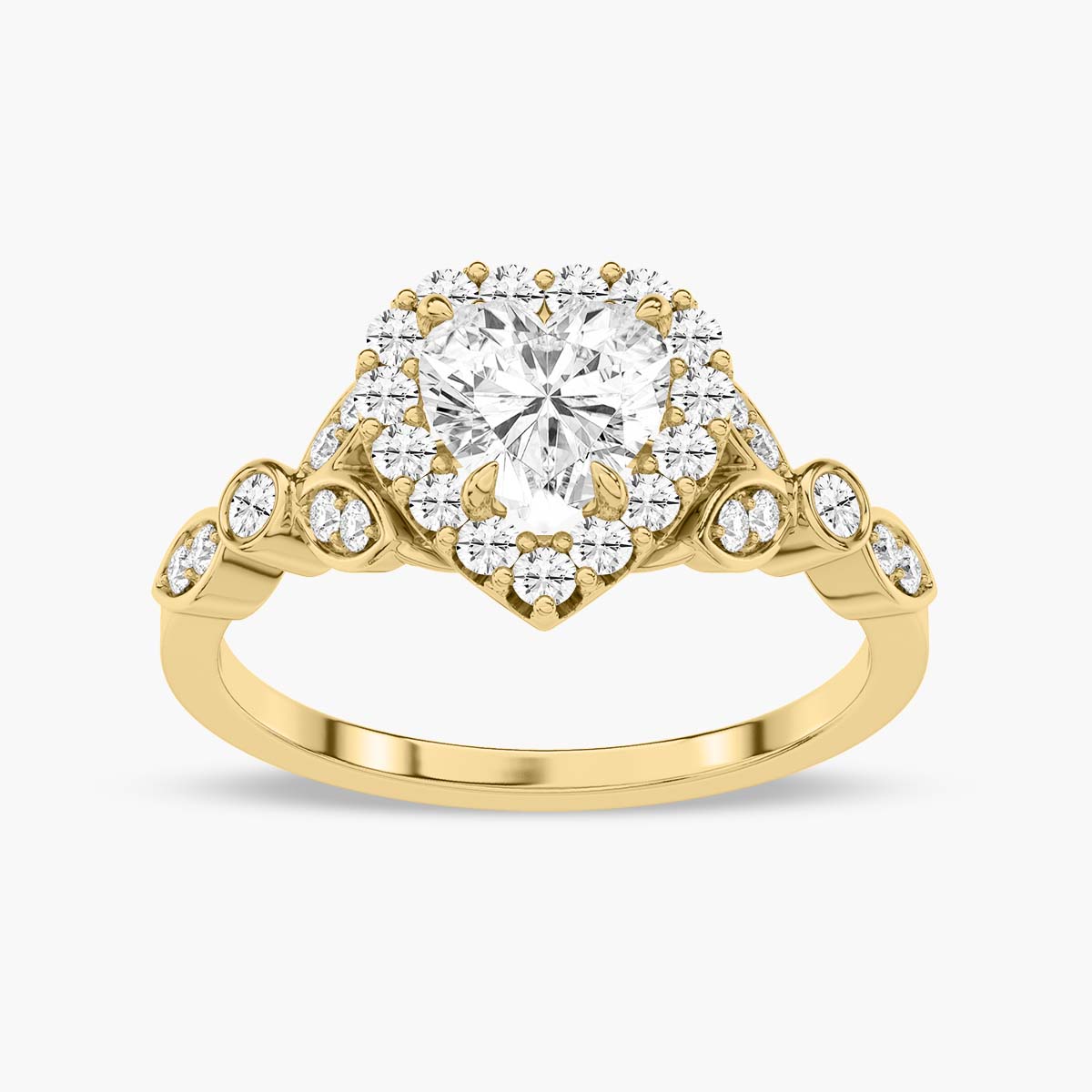 Yellow Gold - Heart