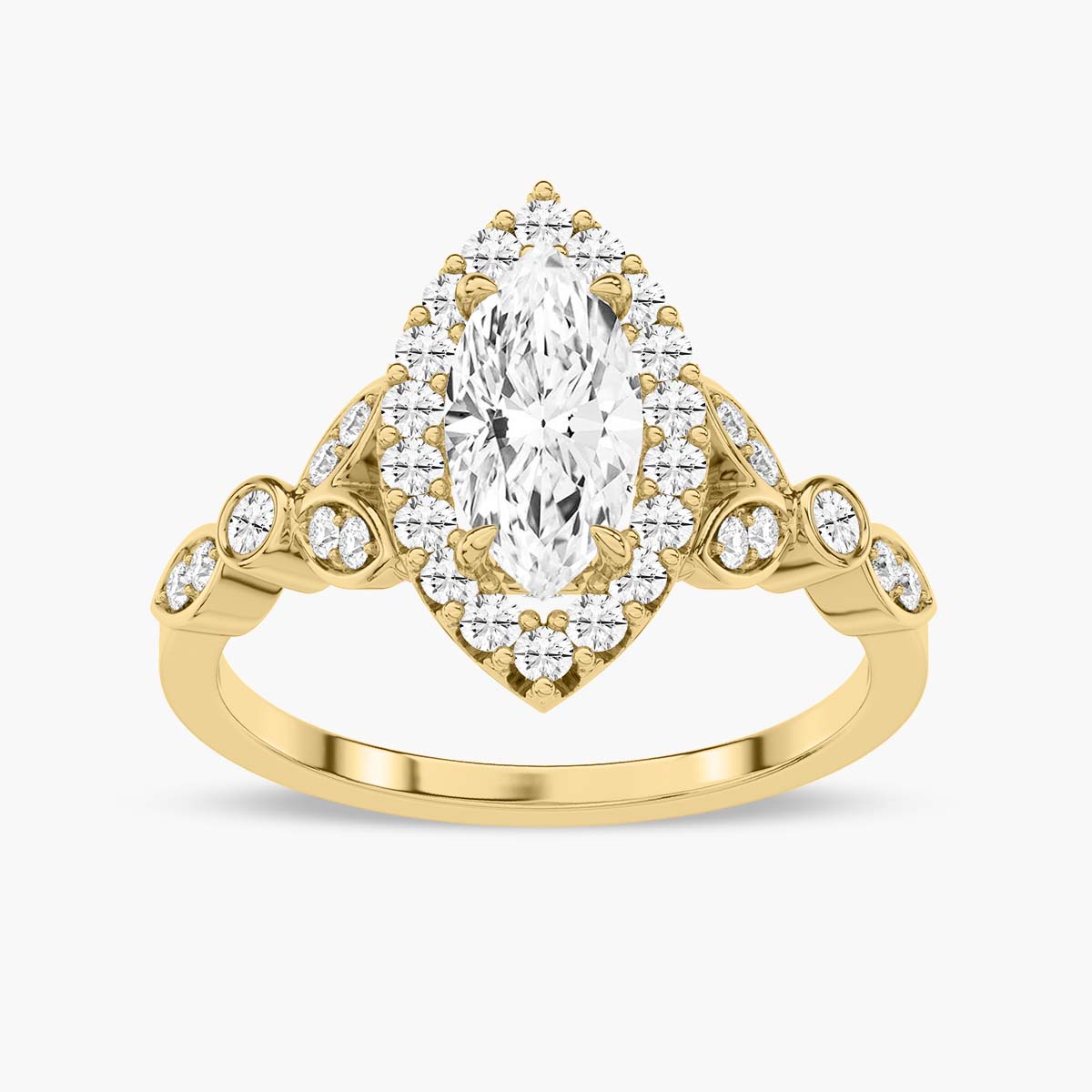 Yellow Gold - Marquise