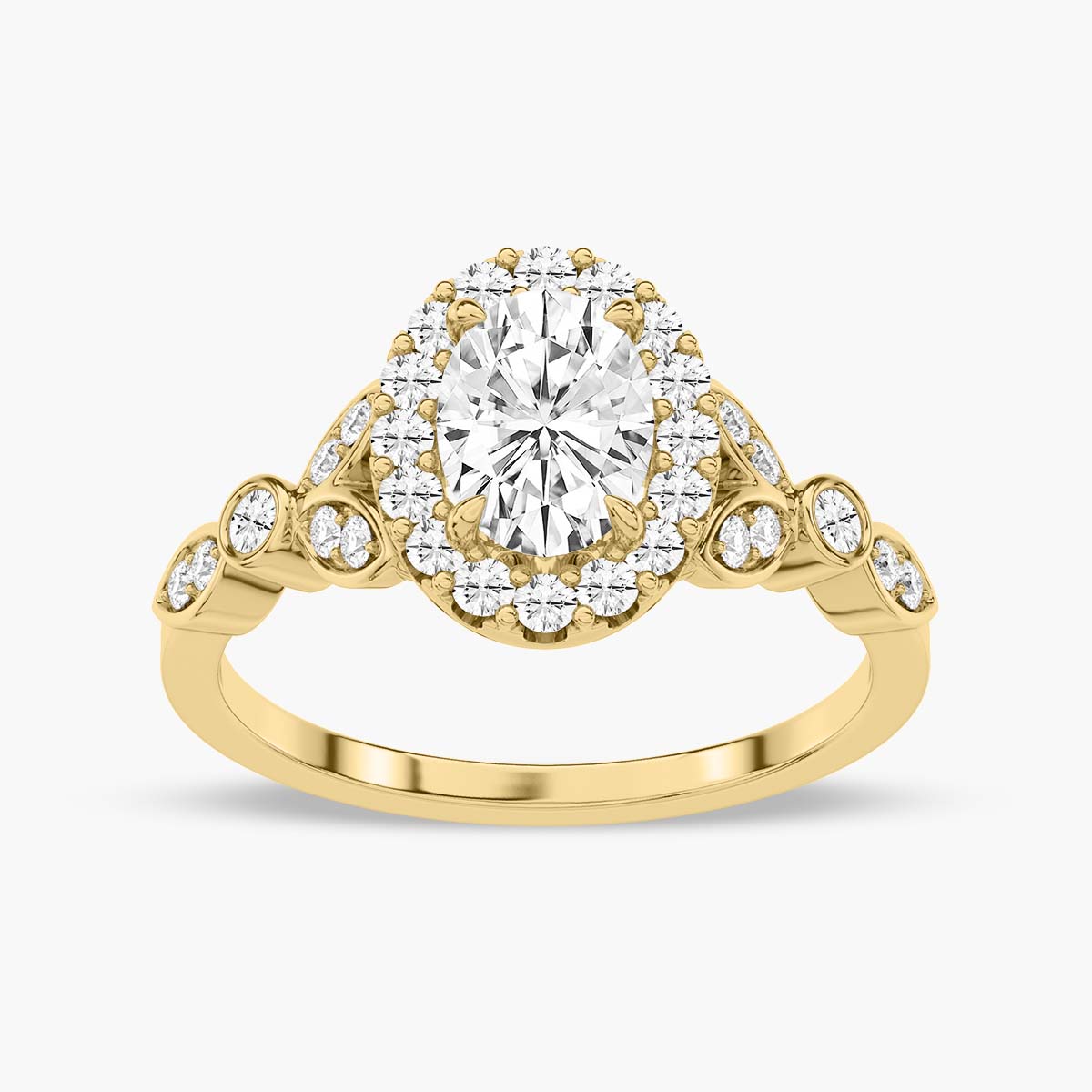 Yellow Gold - Oval