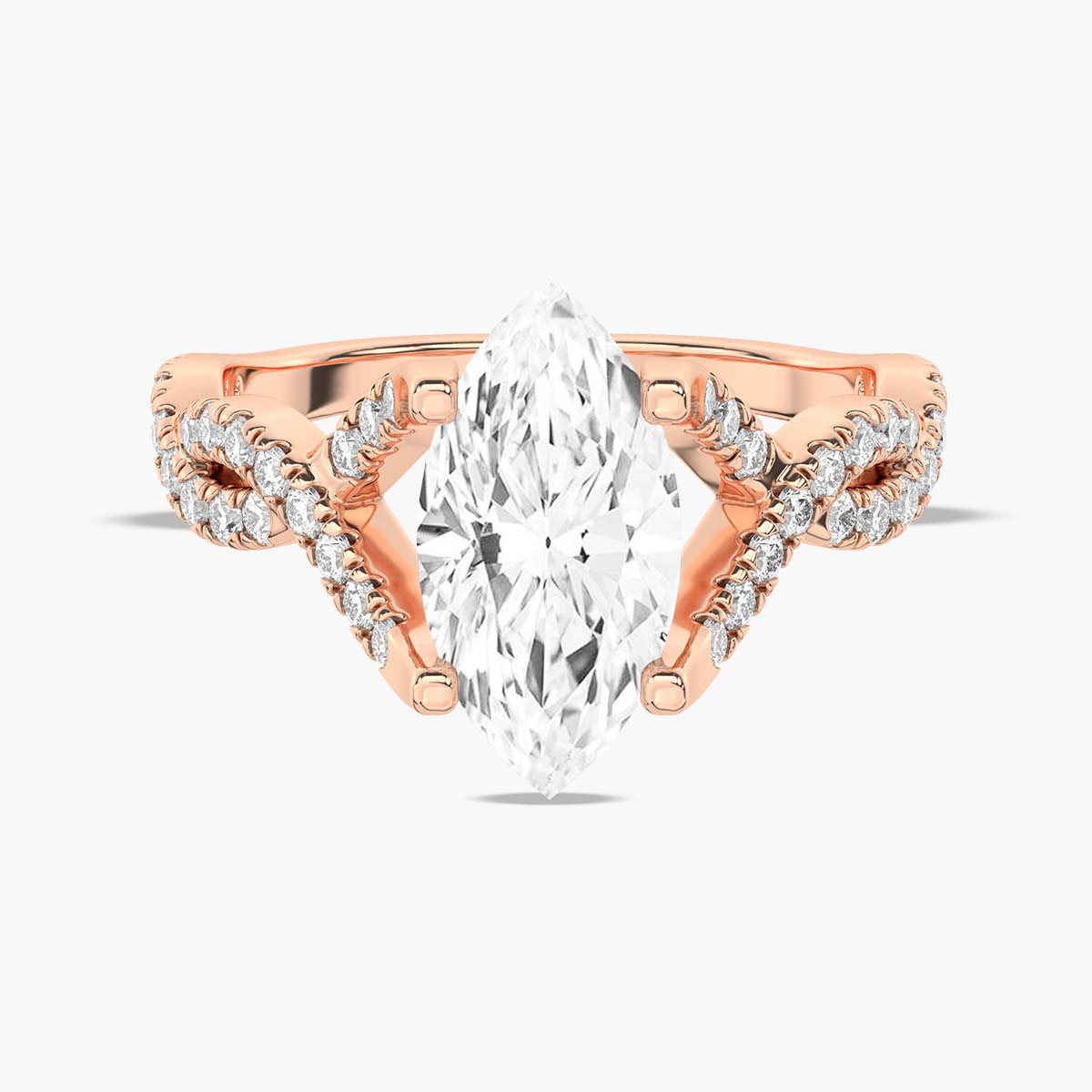 Rose Gold - Marquise