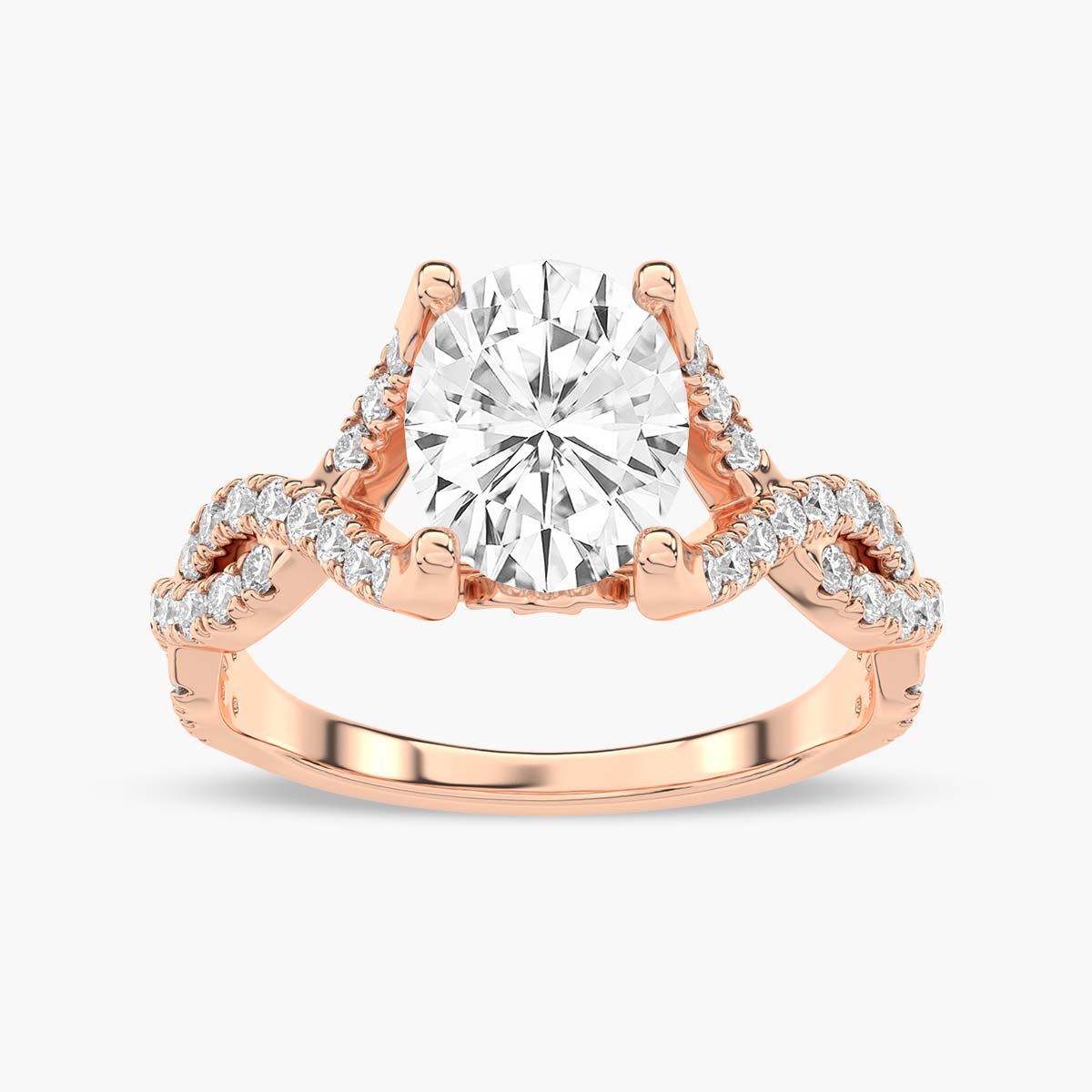 Rose Gold - Oval