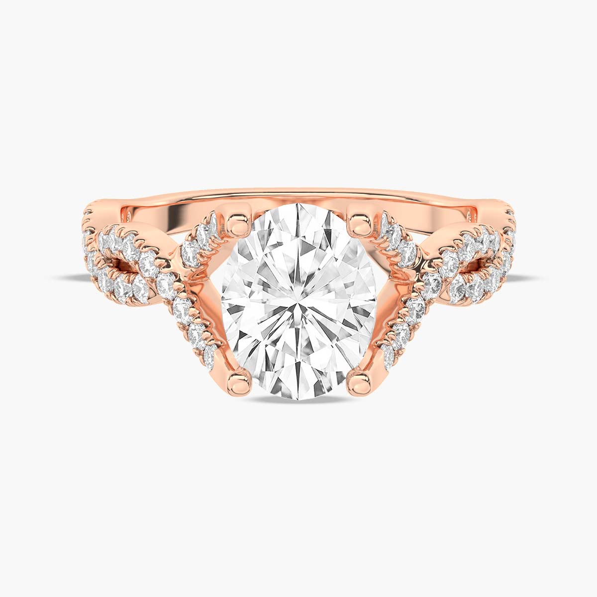 Rose Gold - Oval