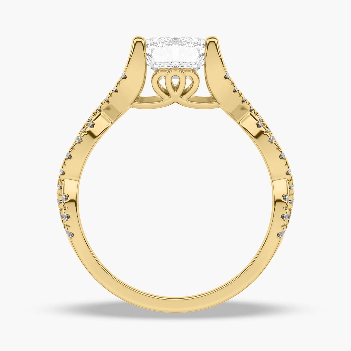 Yellow Gold - Emerald