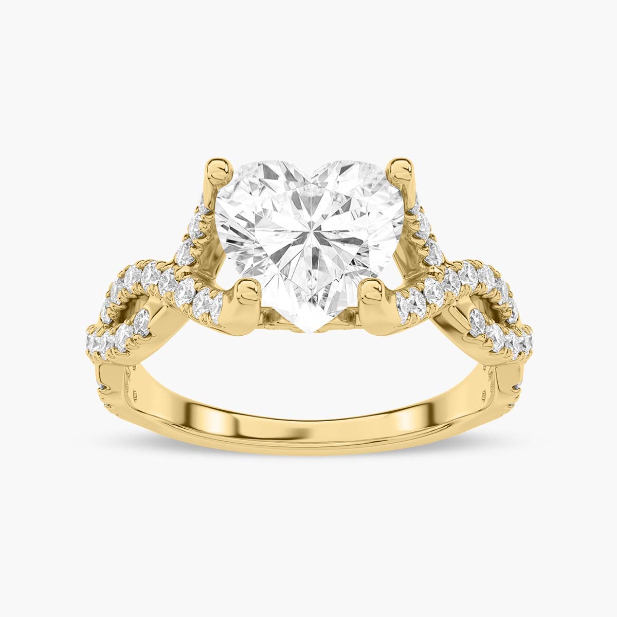 Yellow Gold - Heart