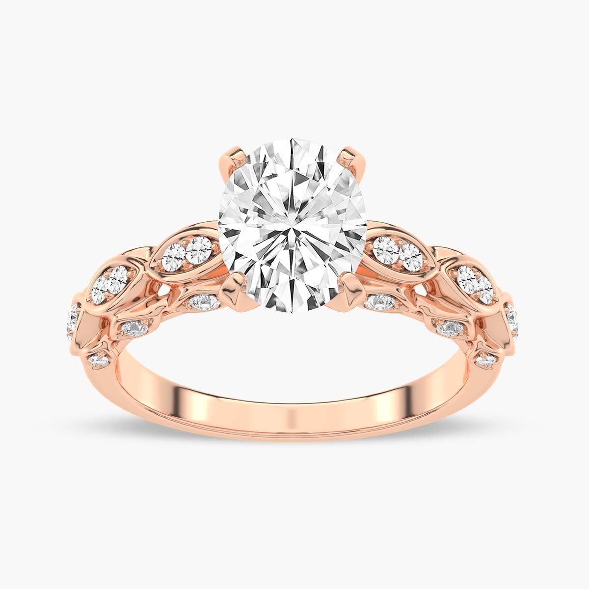 Rose Gold - Oval