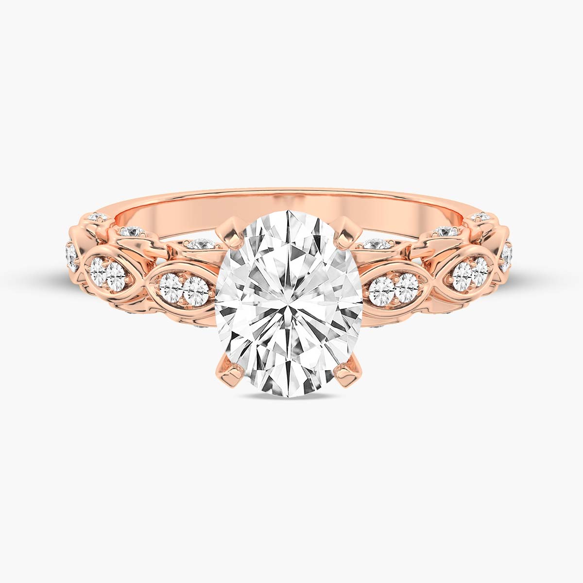 Rose Gold - Oval