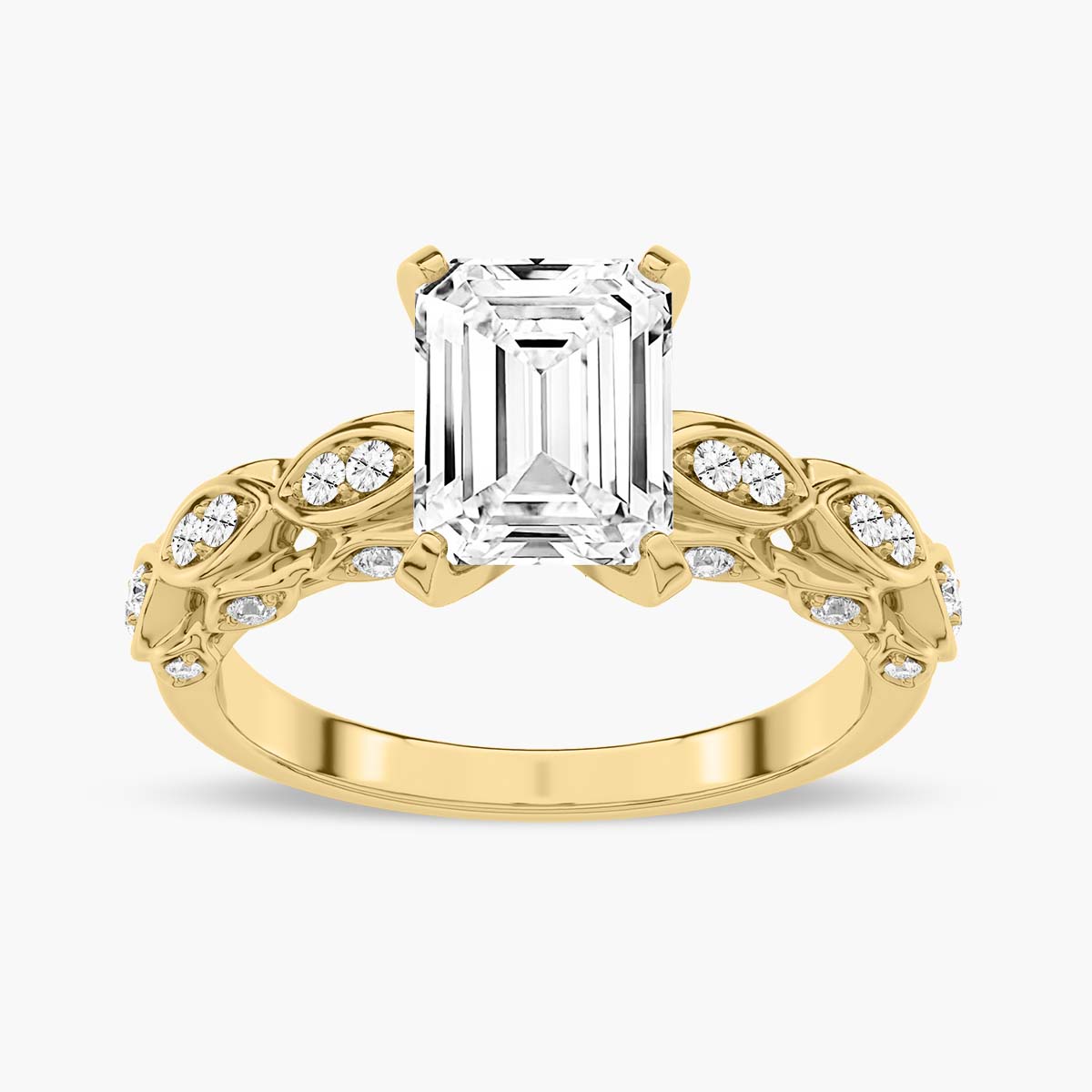 
                    Yellow Gold - Emerald
                  