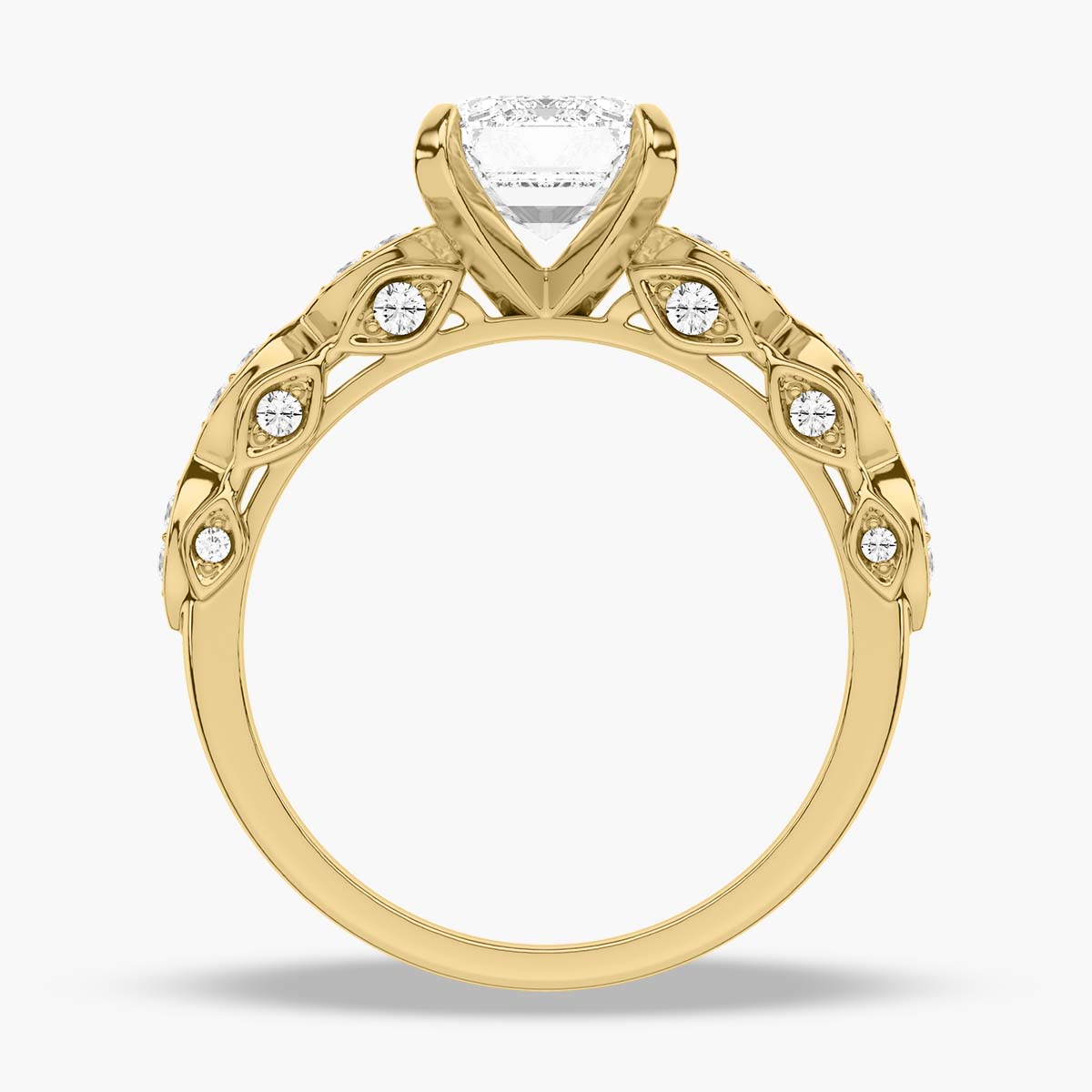 Yellow Gold - Emerald