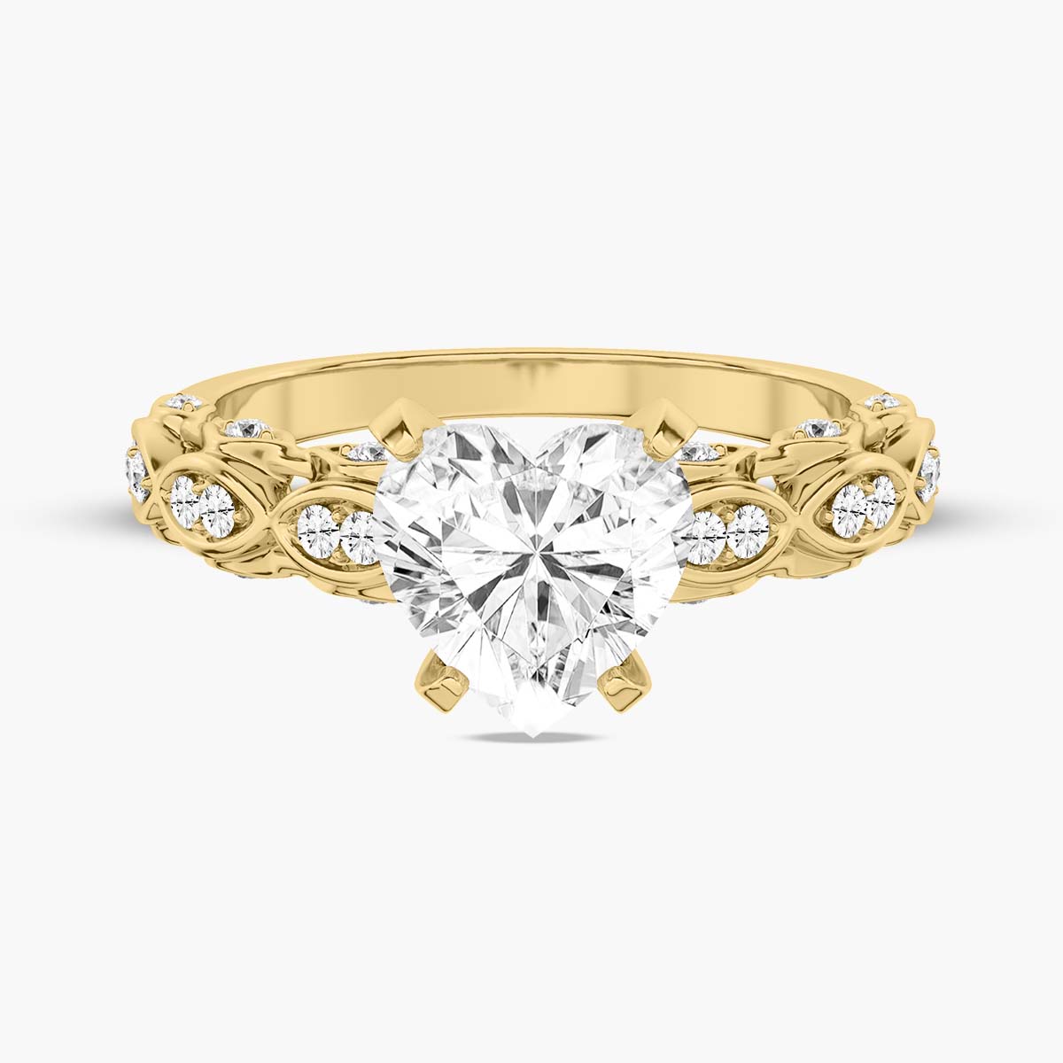 Yellow Gold - Heart