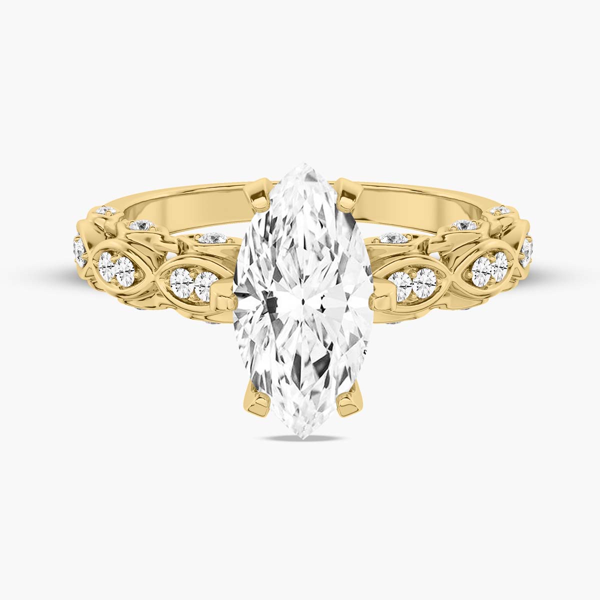 Yellow Gold - Marquise