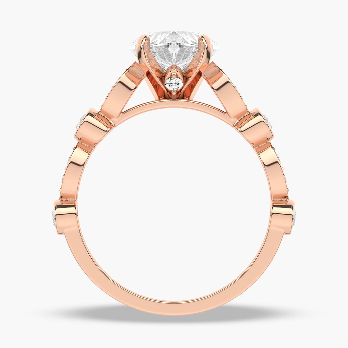 Rose Gold - Heart