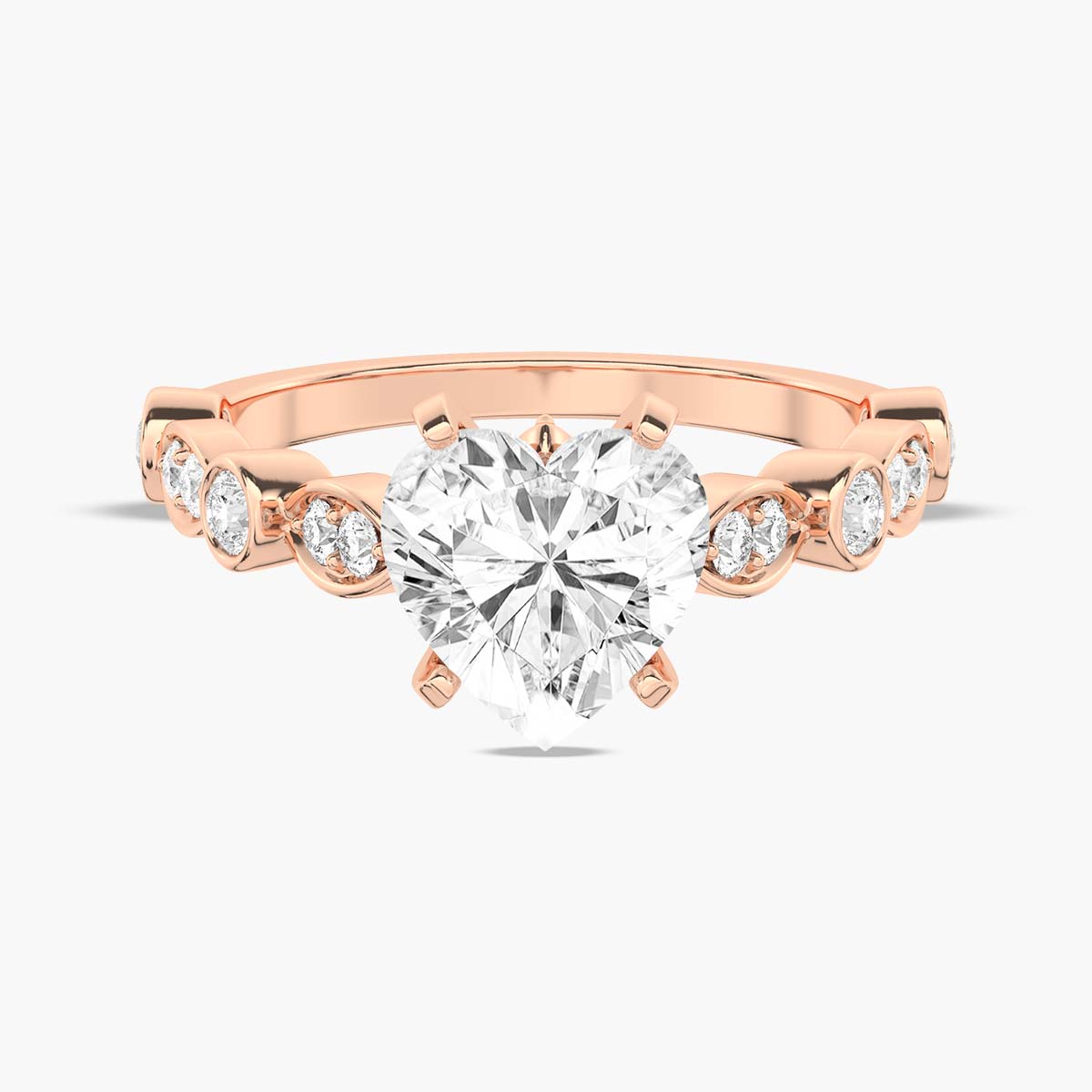 Rose Gold - Heart