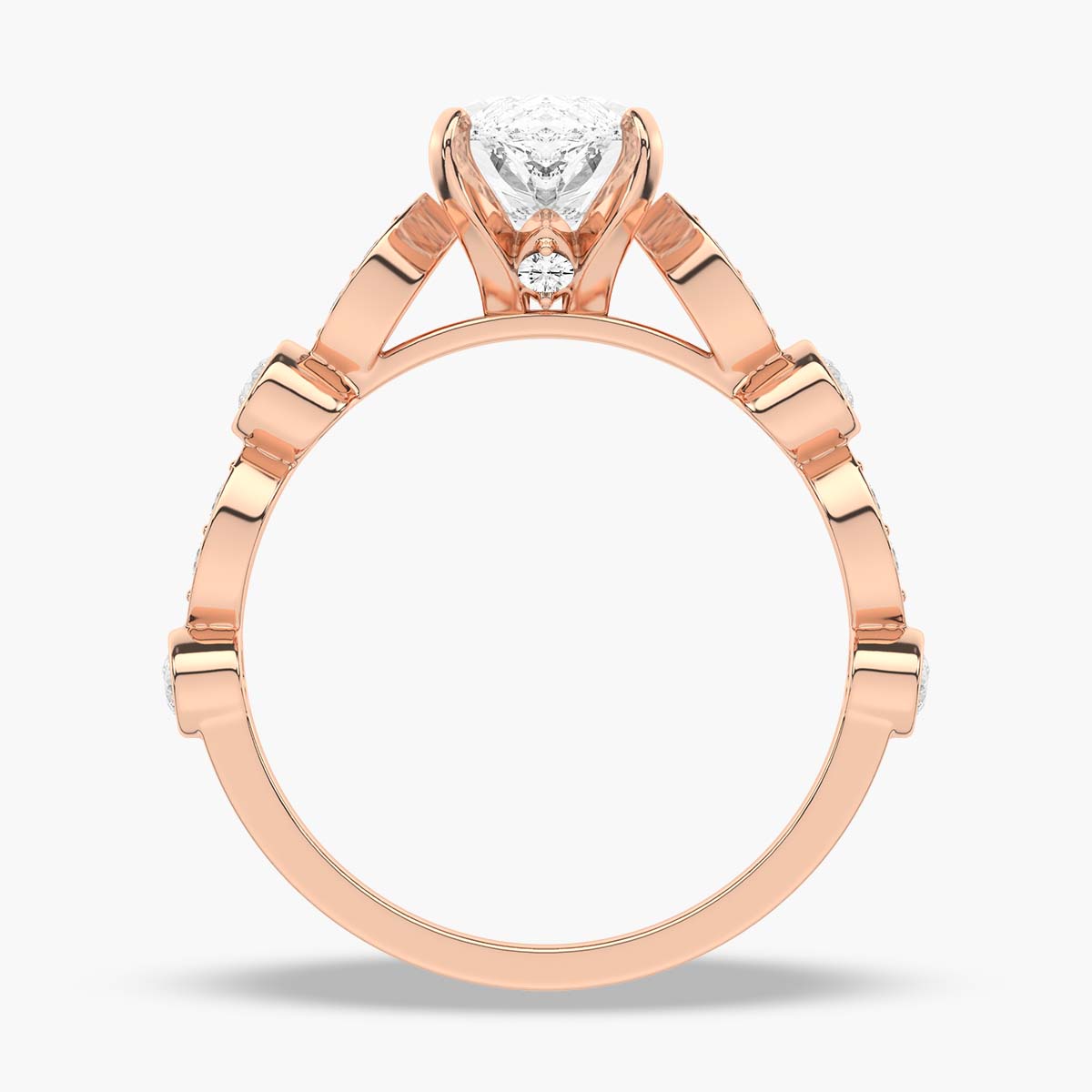 Rose Gold - Marquise