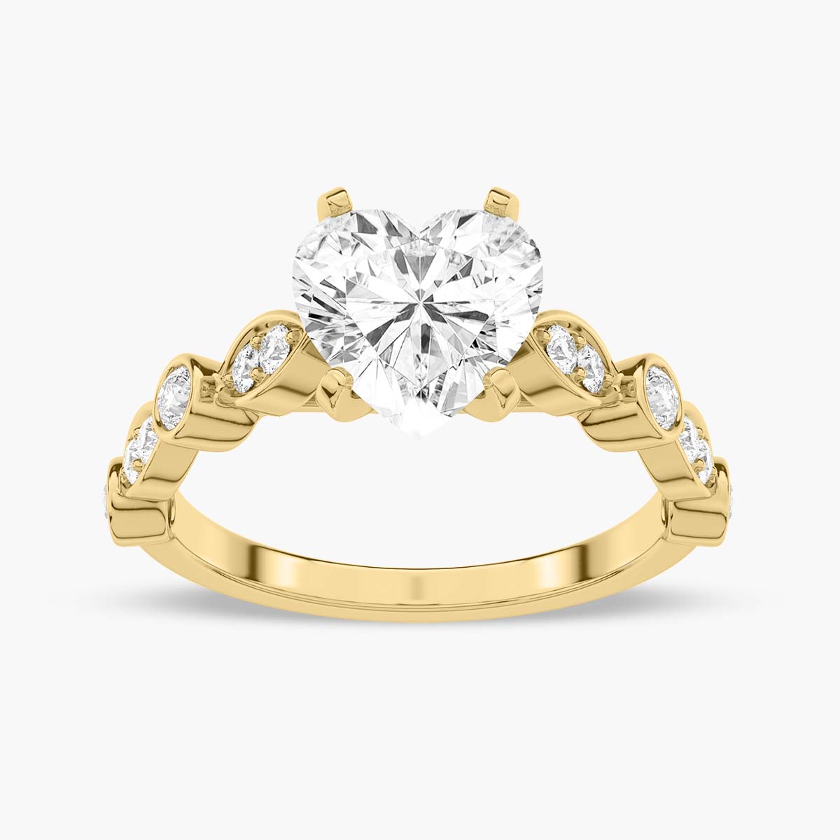 Yellow Gold - Heart