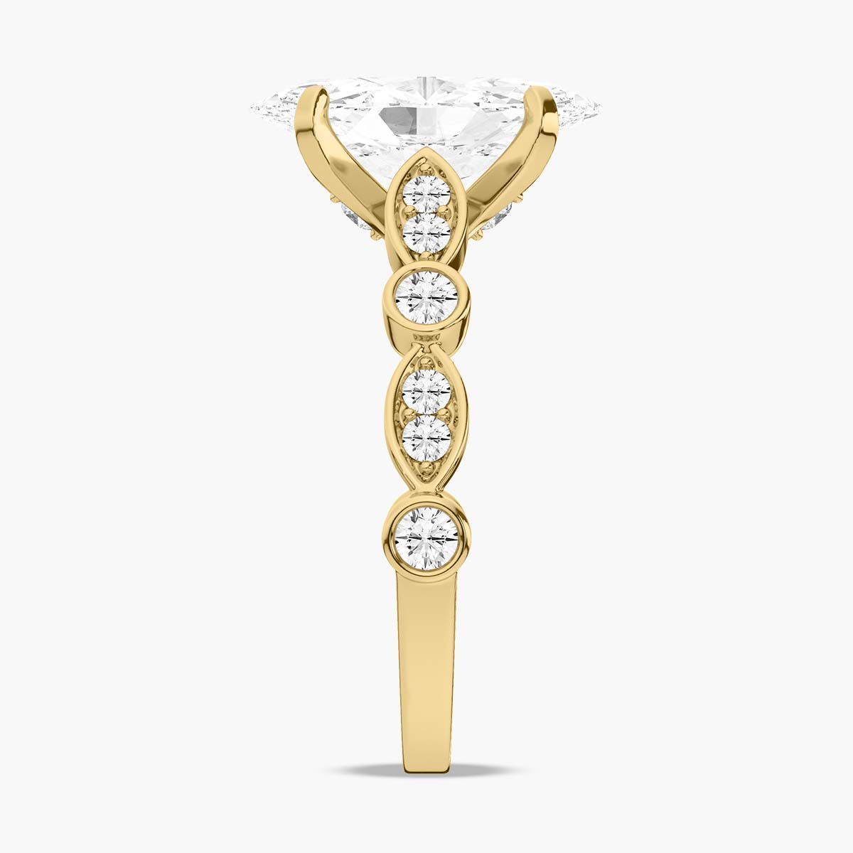 Yellow Gold - Marquise