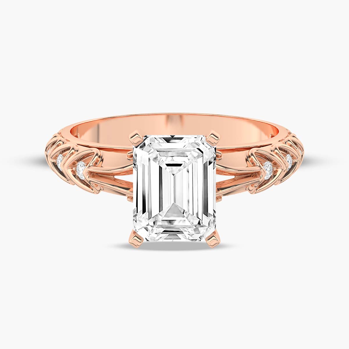 Rose Gold - Emerald