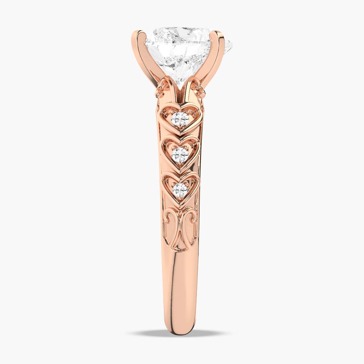 Rose Gold - Heart